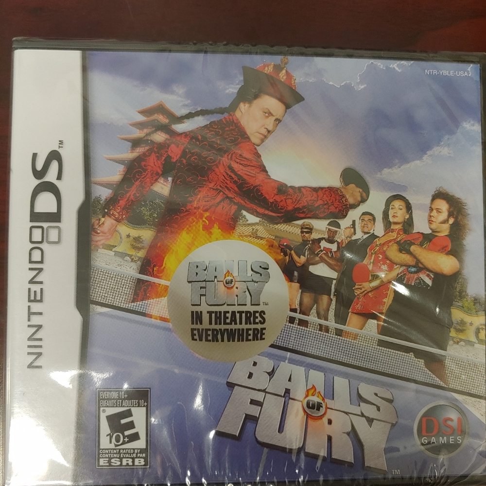 Balls of fury Nintendo DS game new sealed